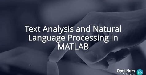 Text Mining and Natural Language Processing in Matlab